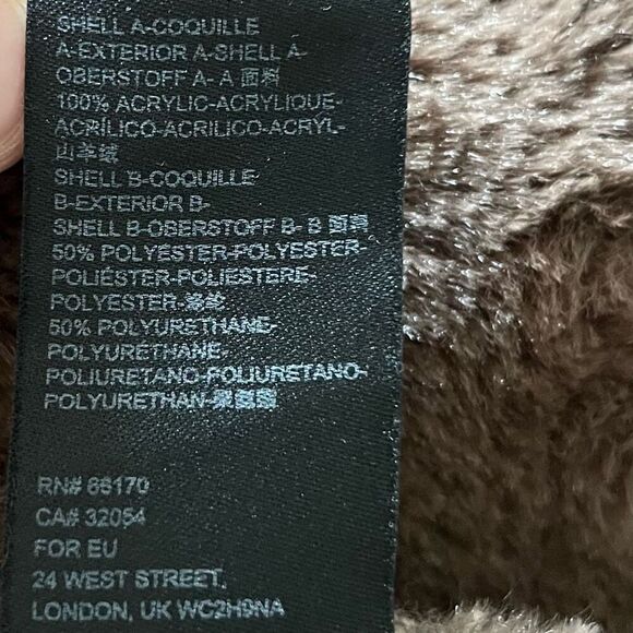 Anthropologie Piper Sweater Coat Suede Knit Brown Small - Picture 7 of 8